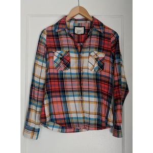Lightweight Flannel Button Up